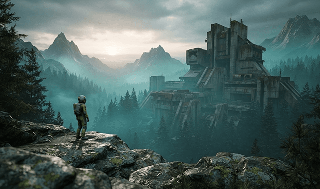 Afterlight atmospheric exploration game preview